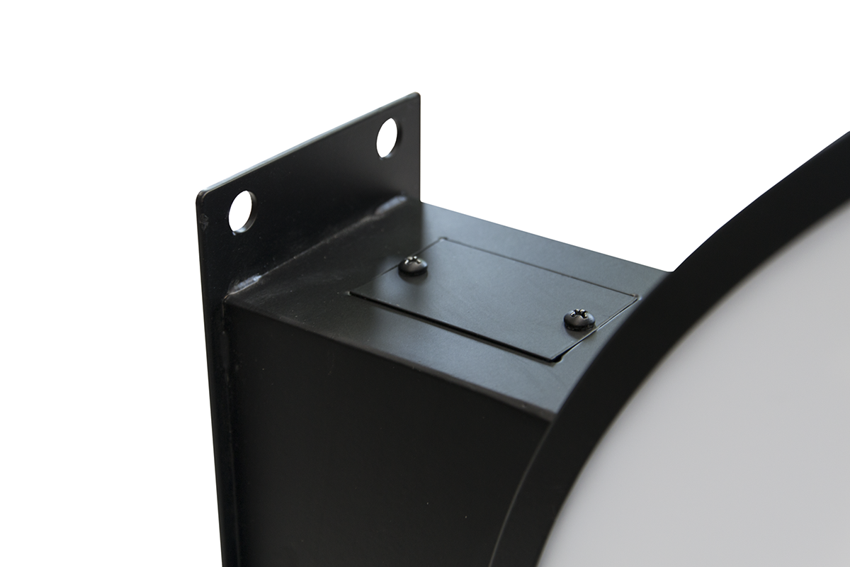 Insegne a bandiera LED Insegna a bandiera LED tonda 50 cm — dettaglio 2
