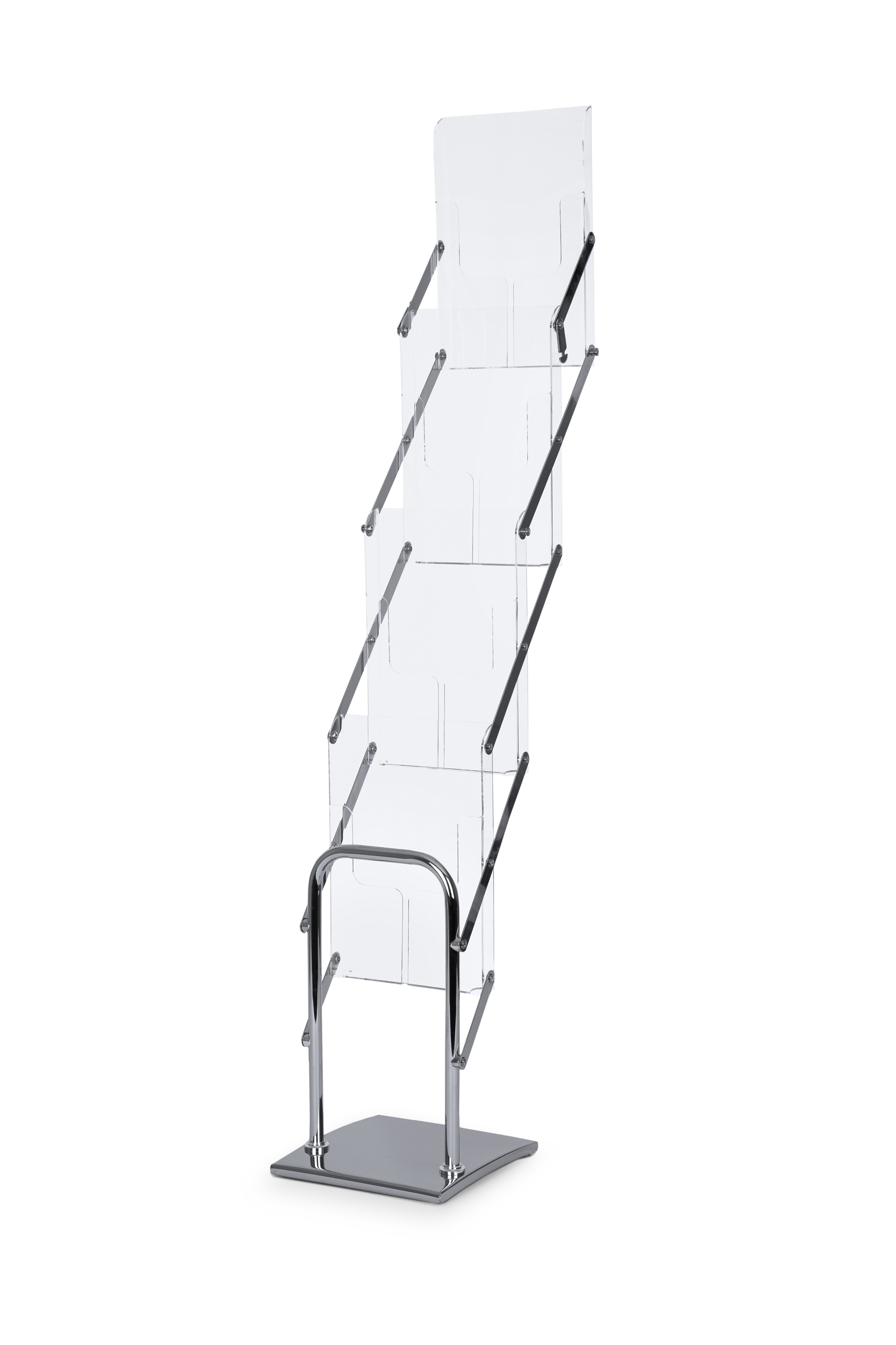 Porta-depliant pieghevole Alaska — immagine prodotto E-Labtech