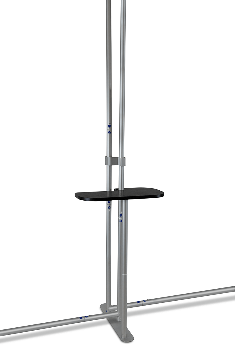 Accessori per fondali tessili Shelf R for Fabric Wall Straight — vista prodotto