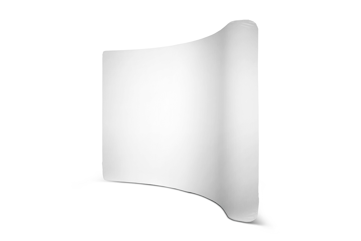 Fabric Wall Curved 300 x 230 cm — vista prodotto