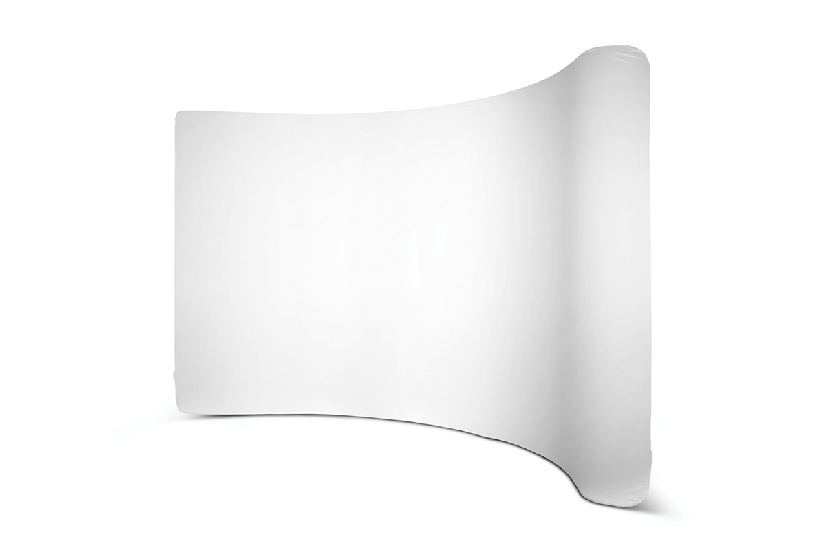 Fabric Wall Curved 400 x 230 cm — vista prodotto