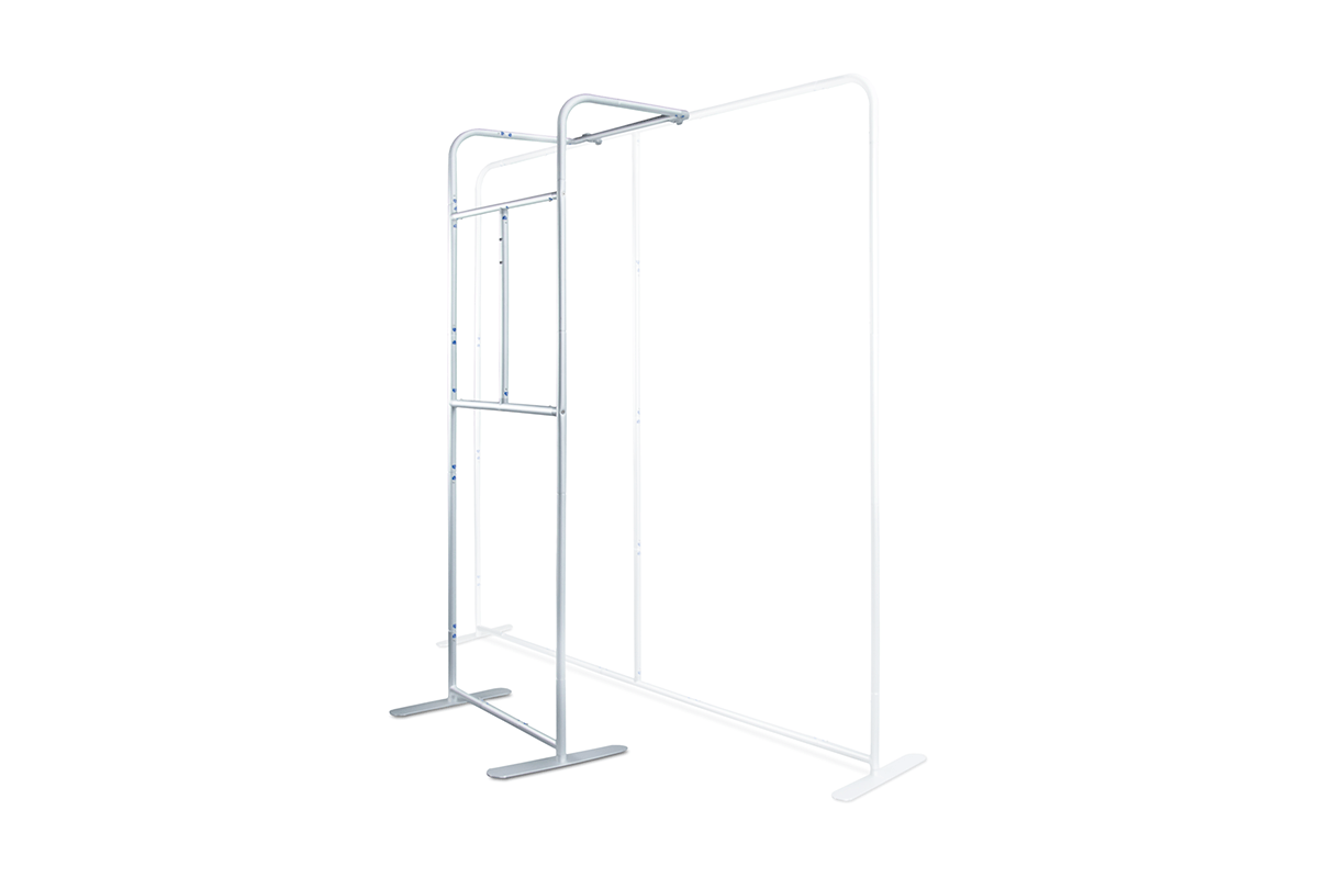 Estensioni grafiche per fondali tessili Stand ARCH 750 — dettaglio 2