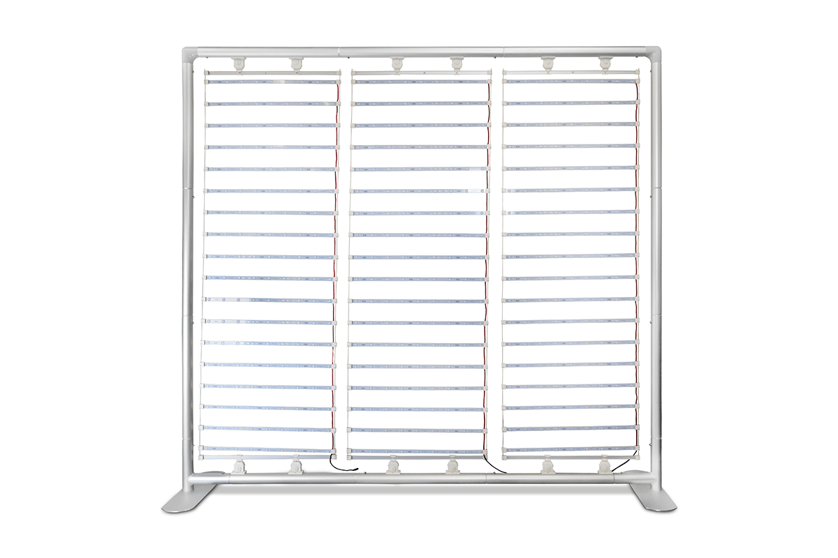 Fabric Wall Straight LED 250 x 230 cm — dettaglio 3