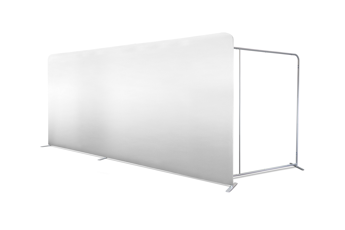 Fabric Wall Straight Lite 500 x 230 cm — vista prodotto