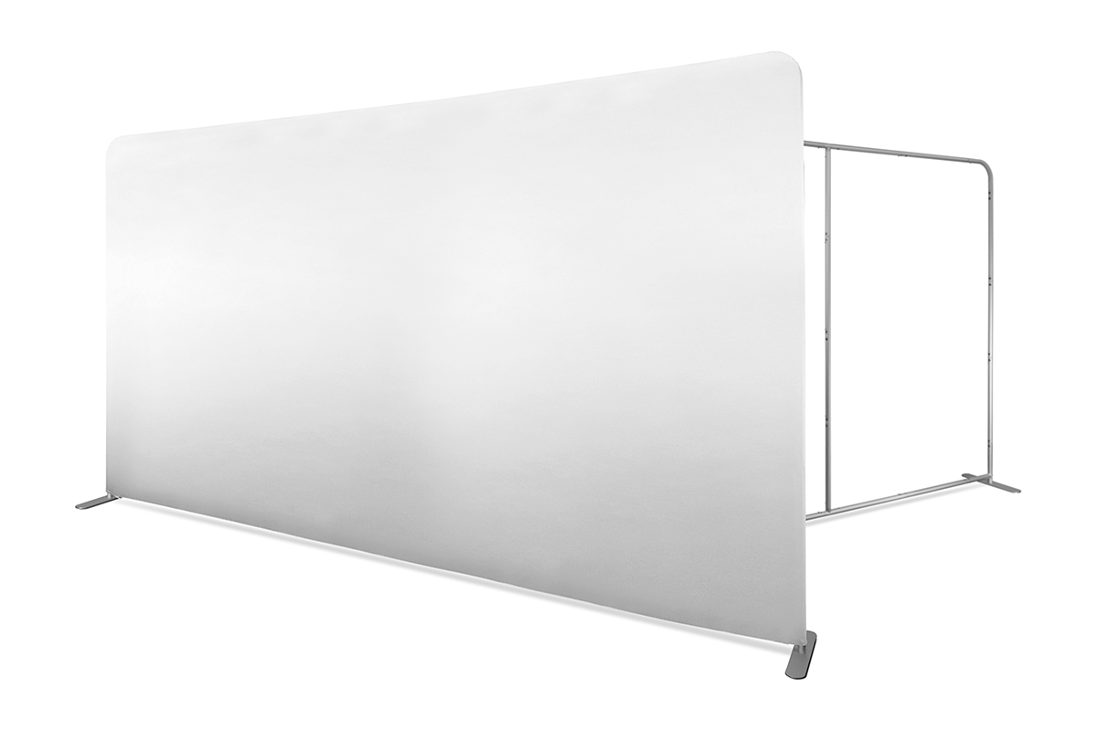 Fabric Wall Straight 400 x 230 cm — vista prodotto