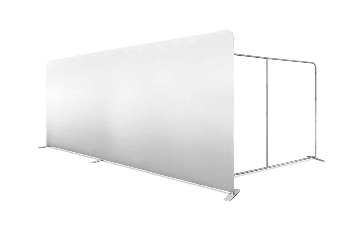Fabric Wall Straight 500 x 230 cm — vista prodotto