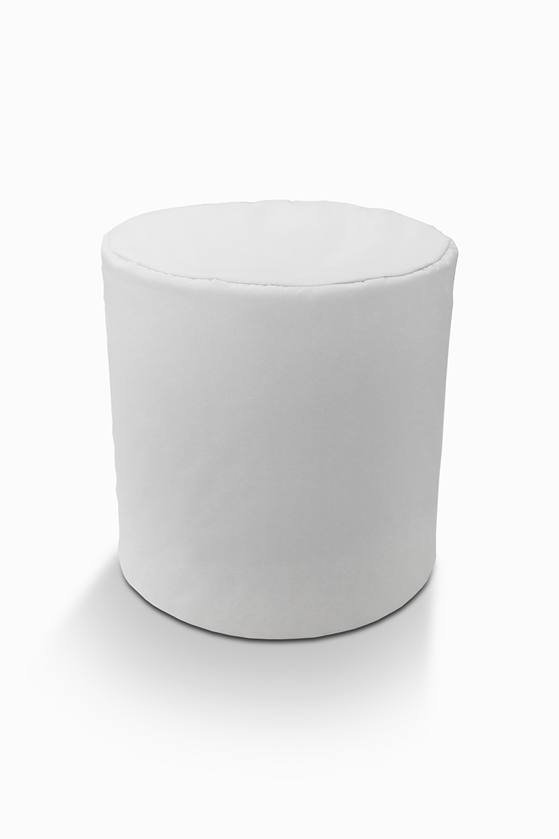Pouf pubblicitari in foam Pouf cilindro Ø40 × 40 cm stampato — vista prodotto