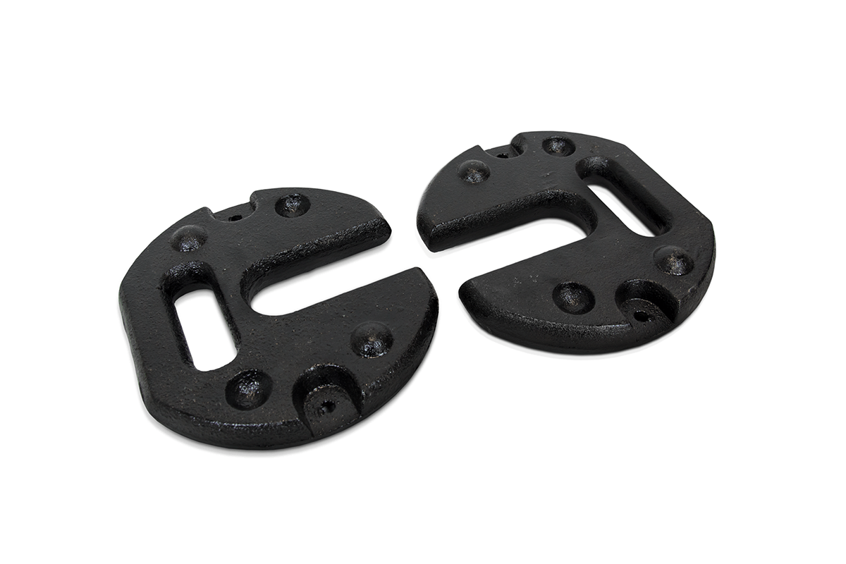 Accessori gazebo Zavorra in ghisa 10 kg — dettaglio 2
