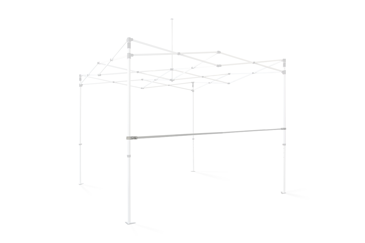 Accessori gazebo Barra per mezza parete gazebo 3 m — vista prodotto