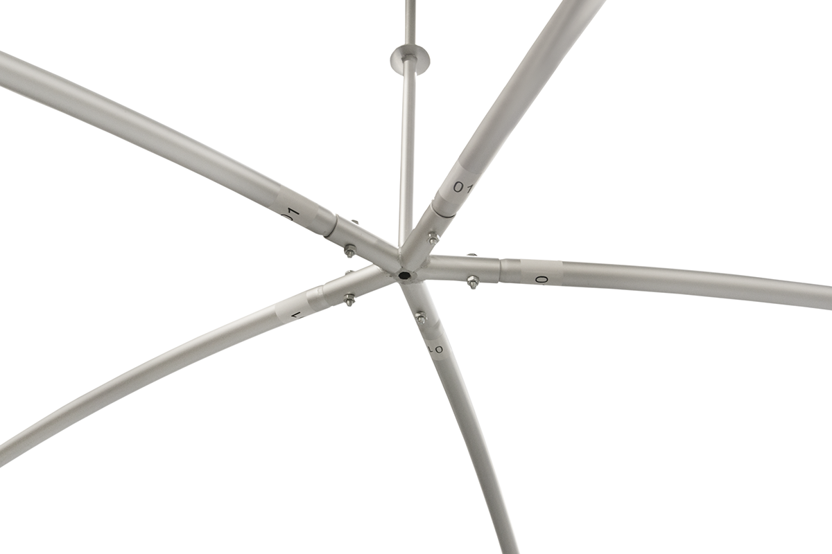 Gazebo gonfiabile visivo Dome 5 m DOME-5X5 — dettaglio 4