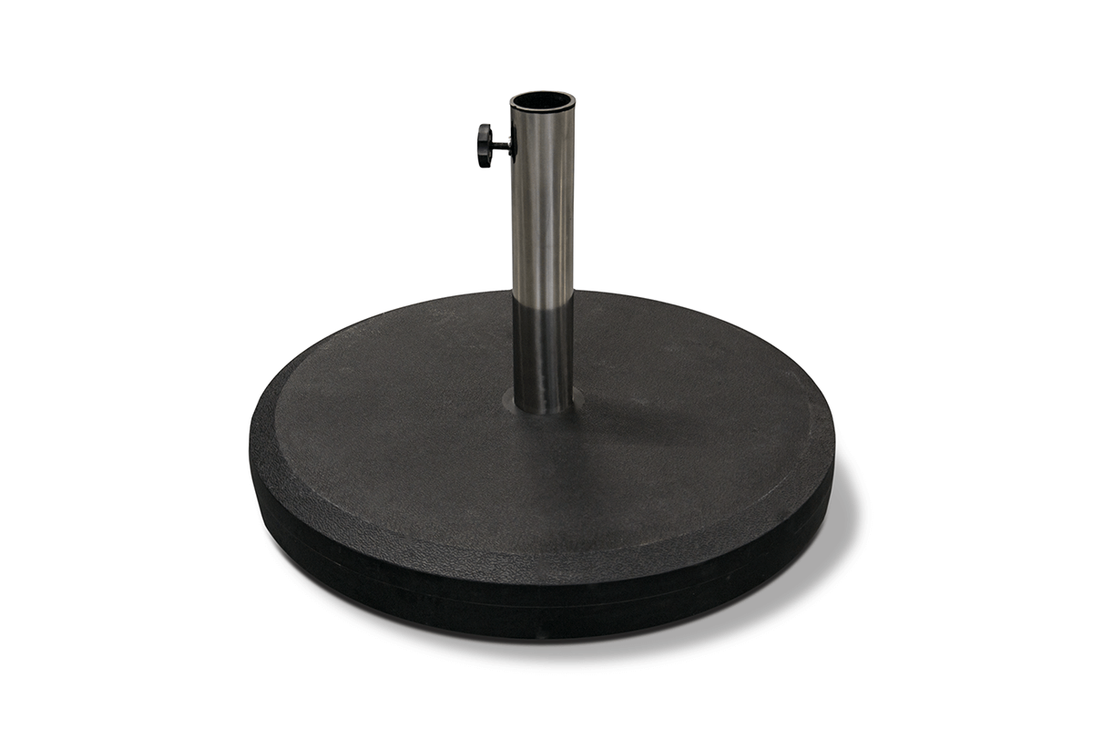Ombrellone pubblicitario Genoa 2 × 2 m Base in calcestruzzo 30 kg — vista prodotto