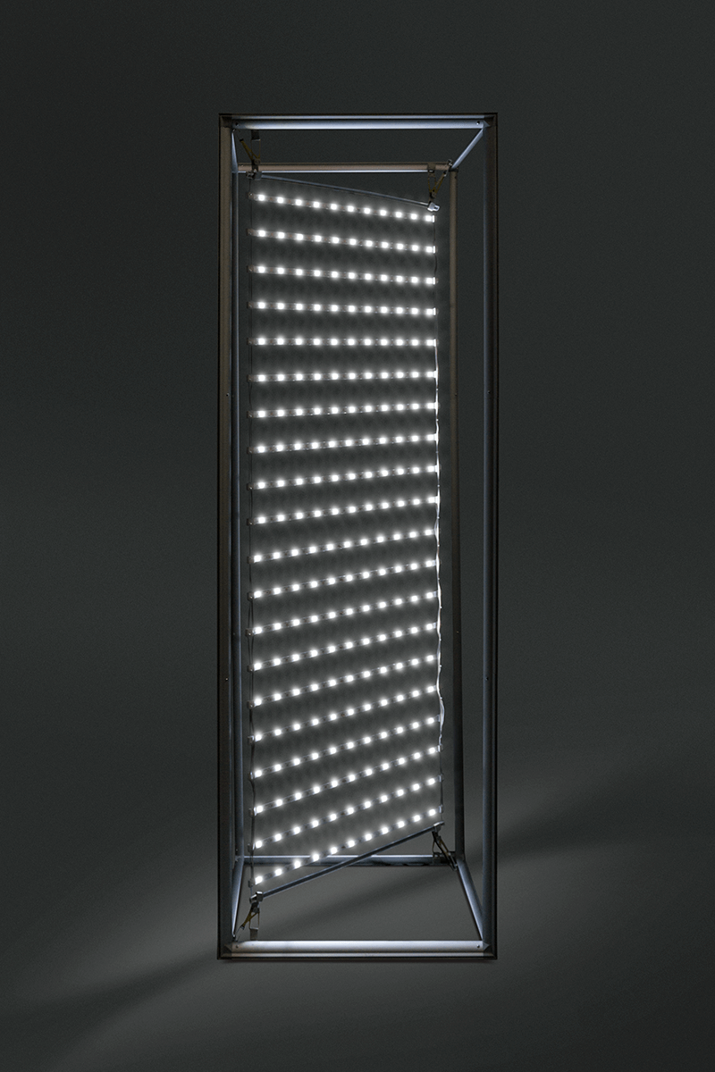 Colonna SEG SEG Column 800 LED — 80 x 80 x 250 cm — dettaglio 2