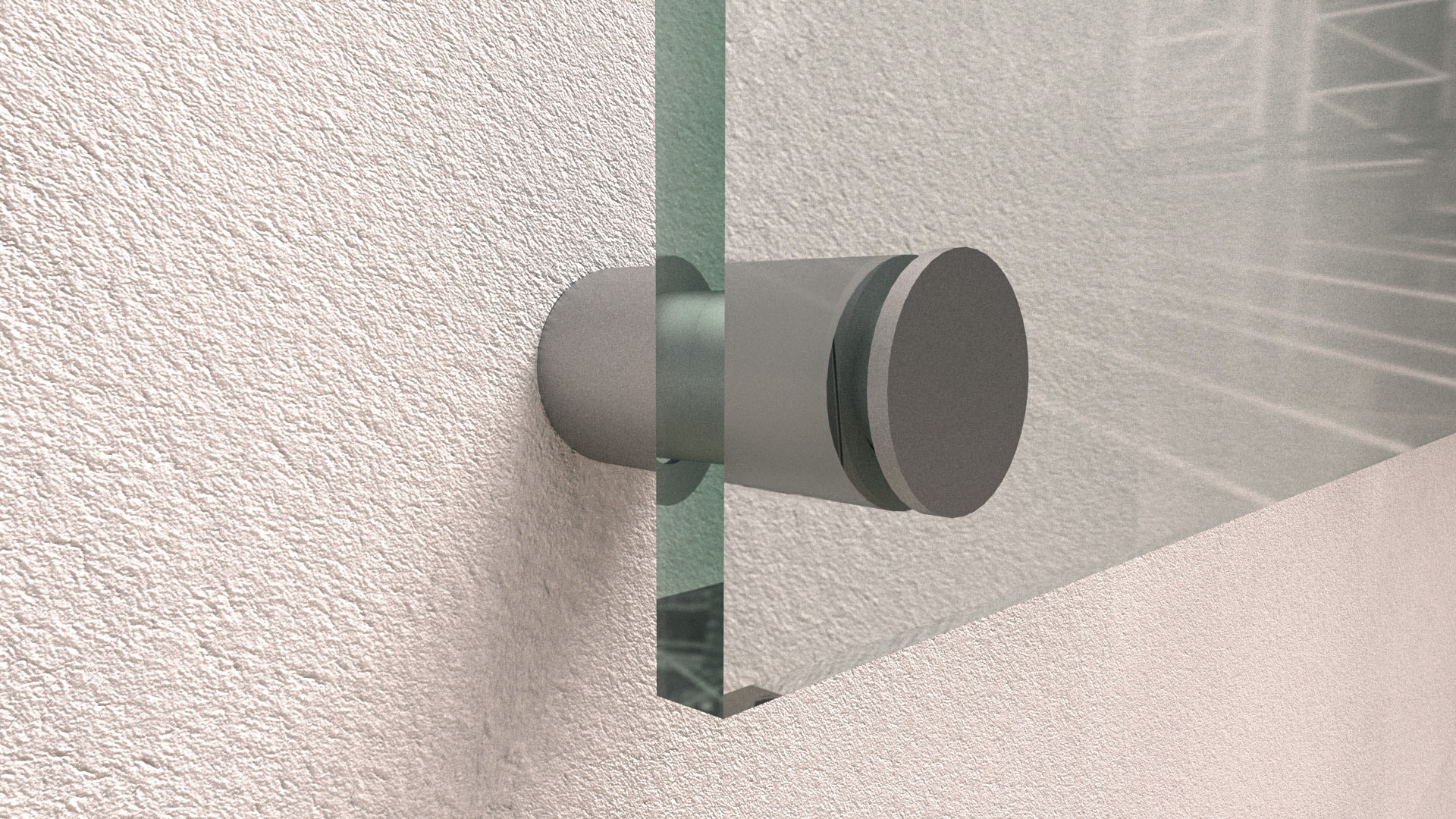 Distanziatori per targhe Dystans alu satyna 25x19 — vista prodotto