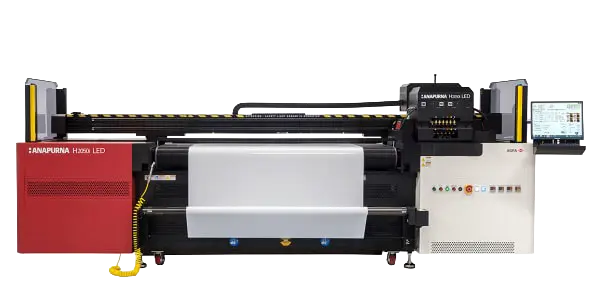 Stampante UV LED Agfa Anapurna H2050i per supporti rigidi e flessibili