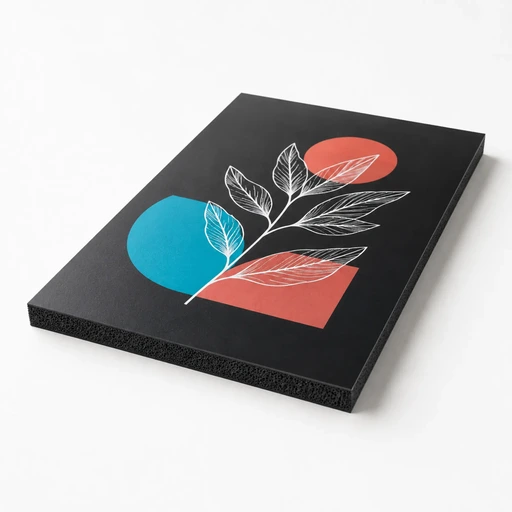 Pannello Forex in PVC espanso nero personalizzato con stampa personalizzata