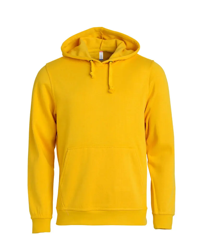 FELPA CON CAPPUCCIO (GIALLO LIMONE (10), LATO CUORE, XS)
