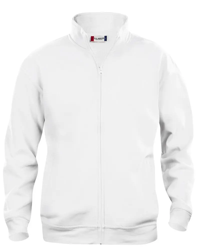 FELPA CON CERNIERA (BIANCO (00), LATO CUORE, XS)