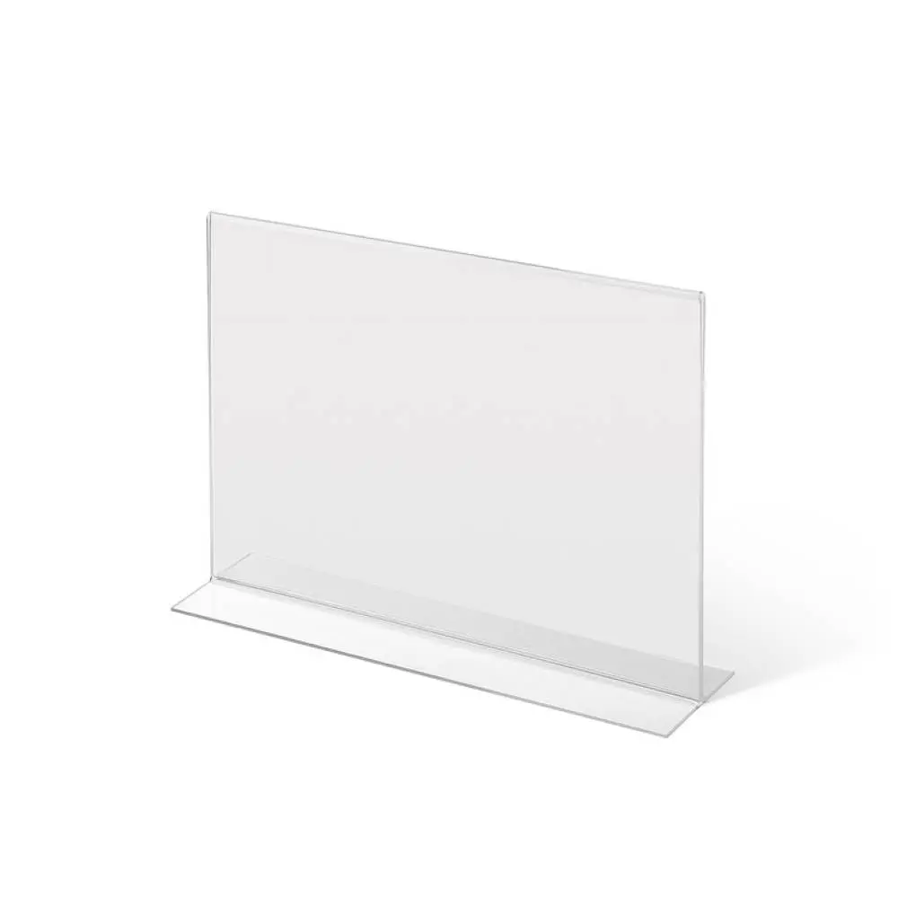 T-STAND PORTA MENU IN PLEX