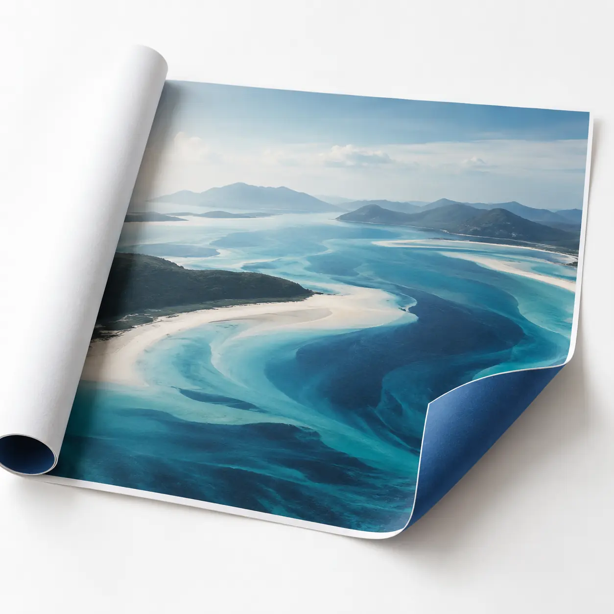 Carta Blueback personalizzata