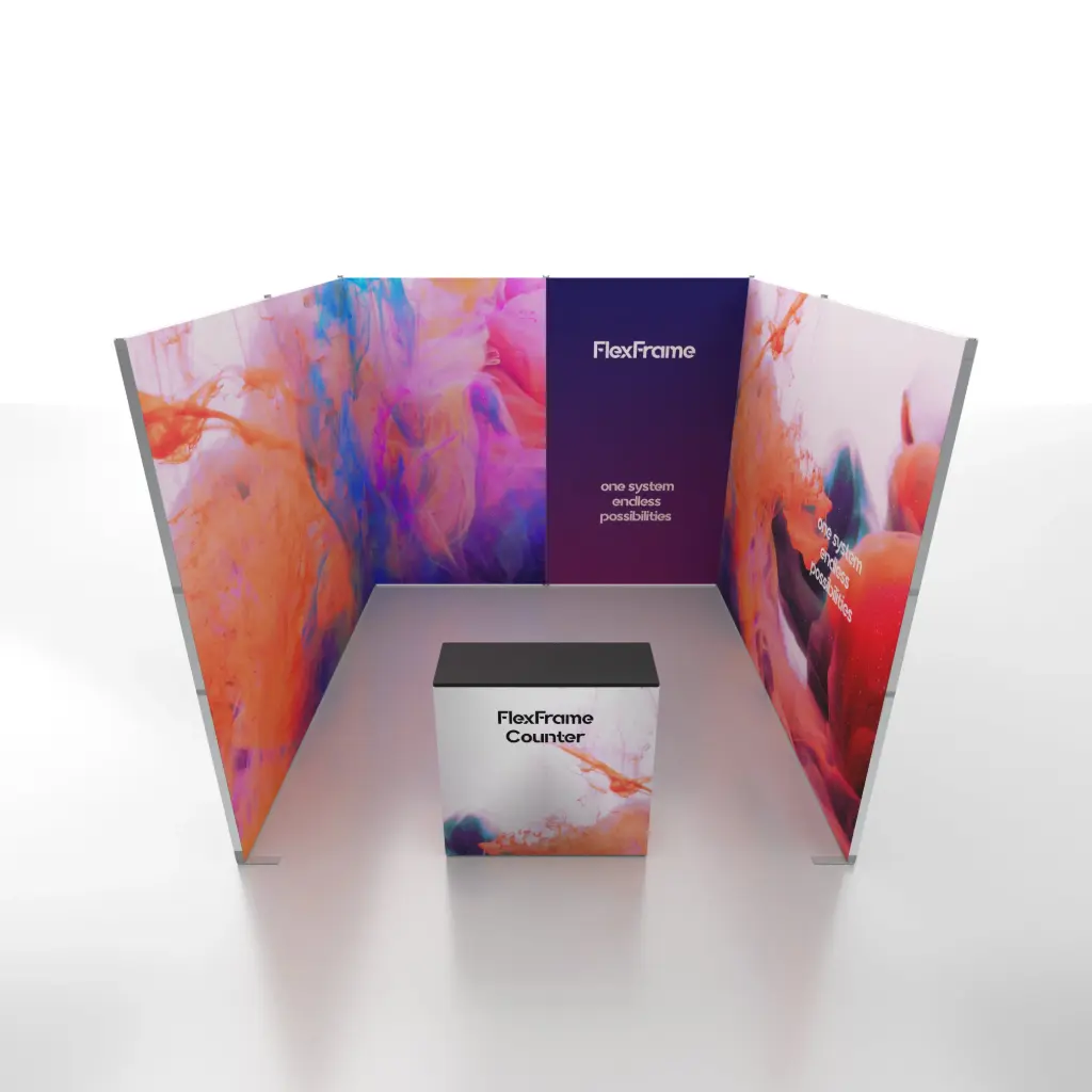 FLEXFRAME A U 3X3 CON BANCHETTO