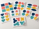 Stickers adesivi bianchi personalizzati